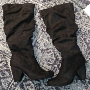 Torrid slouch knee high boots